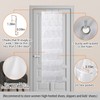 iMounTEK Over The Door Shoes Rack 24-Pocket Crystal Clear Organizer