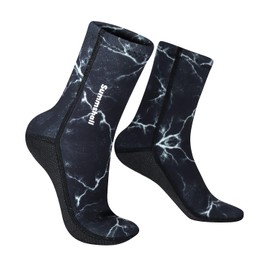 Summshall Neoprene Socks 3mm Wetsuit Socks Anti-Slip Thermal m Diving Socks for Men Women Swim Socks Water Sport Snorkeling Swimming Surfing Sailing