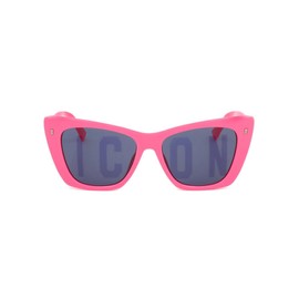DSquared Icon 0006/s Sunglasses, 35J/01 Pink, 40
