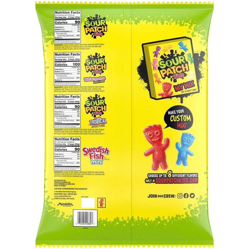 Sour Patch Kids and Swedish Fish Mini Soft and Chewy