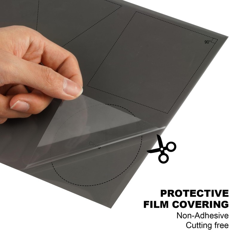 Selens Polarizer Film 7.8x11.8 inch Non-Adhesive Polarized Film Sheets for