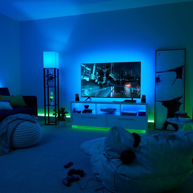 GE LED TV Tape Light, Color Changing Strip Light with