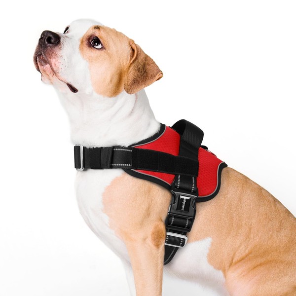 rabbitgoo Dog Harness for Large, Easy On Pet Vest with