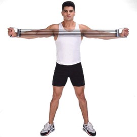 Chest Expander Chest Exerciser for Men - Chest Expander Adjustable Tension Fitness Equipment Home Men and Women Pull Rope Sports