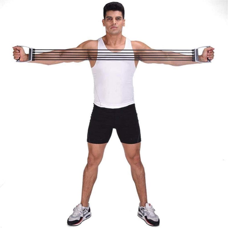 Chest Expander Chest Exerciser for Men - Chest Expander Adjustable