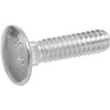 Hillman 240129 Carriage Bolt, 5/16 x 6-1/2-Inch, Steel, Zinc-Plated, Silver,