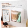 BUGUUYO Cotton Balls Storage Multi-functional Cotton Swab Box Perfect Present