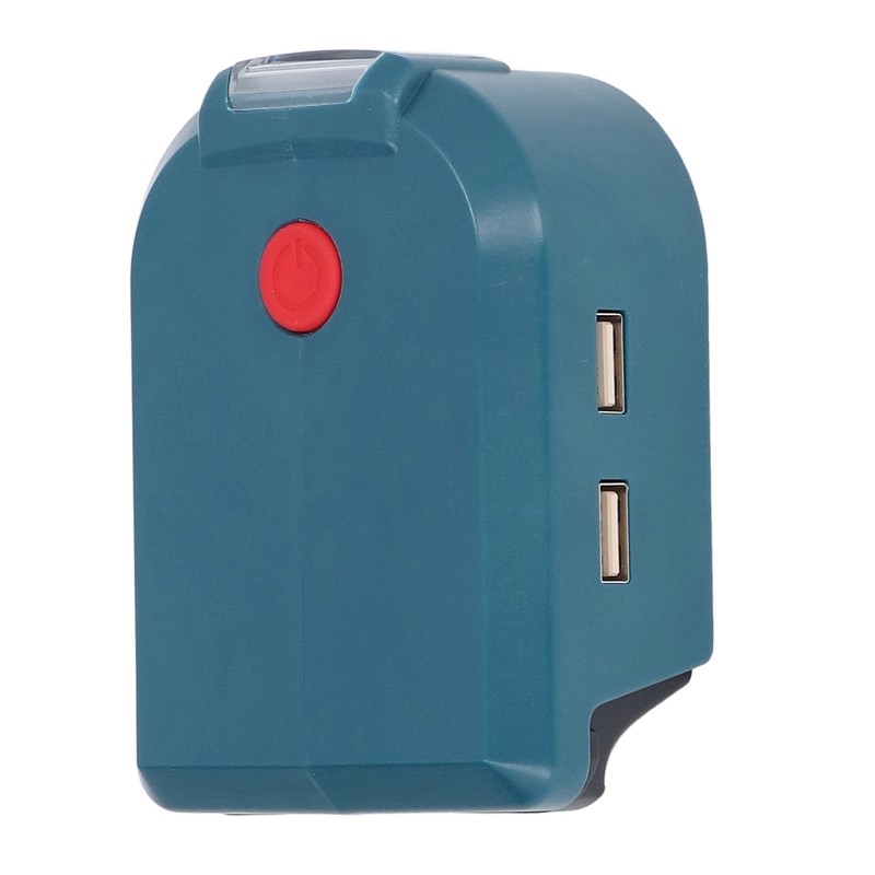 Battery Power Adapter Power Tool 2 USB LED Mobile Lights