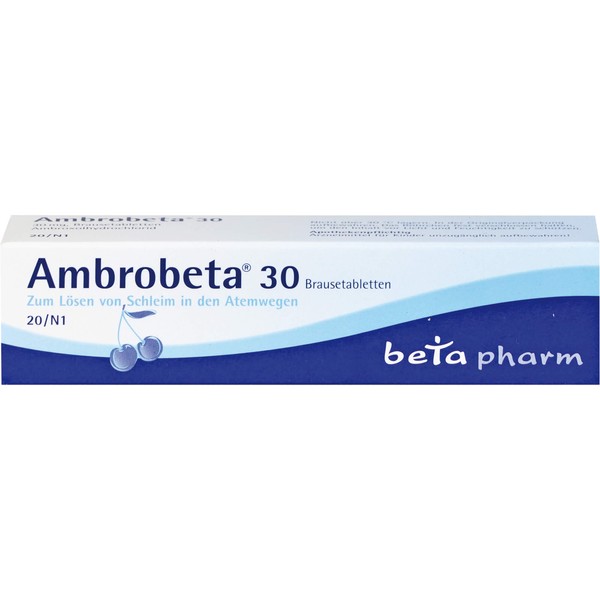 betapharm Ambrobeta 30, 30 mg, Brausetabletten, 20 St. Tabletten