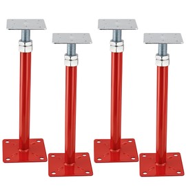 11-16" House Floor Jacks, 6613LBS Screw Jacks Post, Basement Jacks