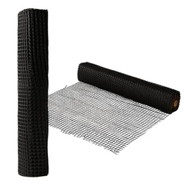 veonly Geogrid Roll, 4ft x 164ft Fiberglass Geogrid for Retaining Walls, Slopes, Driveways Stabilization, Universal Gravel Ground Grid, Geo Grid Tensile Force Value 50KN