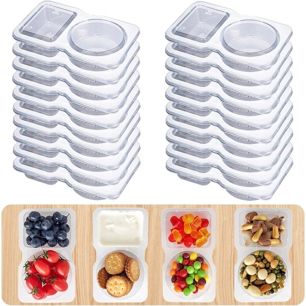 Unbranded 20Set Snack Containers,Reu