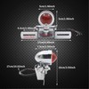 Ygmylandbb Motorcycle Tail Light Brake Stop Running Light Lamp with
