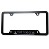 Generic Dont Tread ON ME Flag Domed Black License Plate