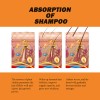 3×champú Natural For Oscurecer Barba C Guys,for Ennegrecimi