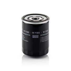 Original MANN-FILTER Oil Filter W 718/2 – For Passenger Cars