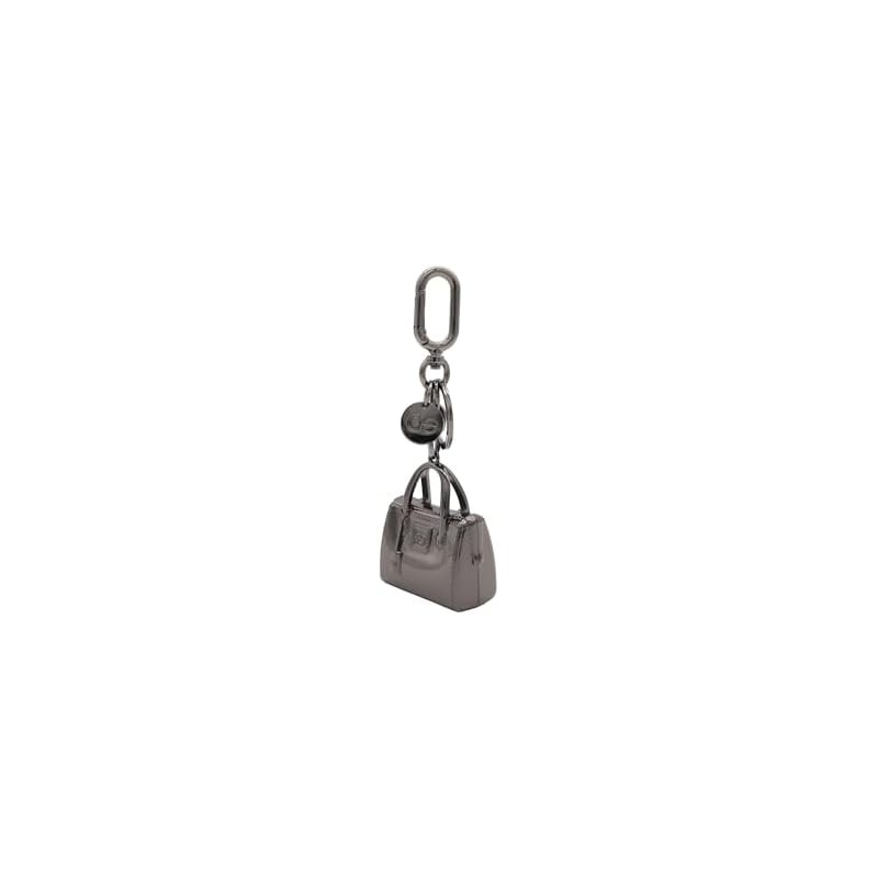 Cloe - Llavero Charm de Bolso Acabado Metálico Para Mujer