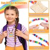 Aneco 24 Sets Back to School Beads Necklace Making Kit