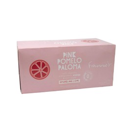 AmishTastes Frannie’s Sparkling Pink Pomelo Paloma, Protected With High-Density Foam, 12 Oz. (12 Ounce (Case of 24))