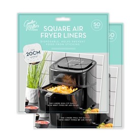 Disposable air fryer liner - Air fryer liner for air fryer accessories suitable for ninja airfryer - Square paper air fryer liner - non stick air fryer liner