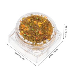 FRCOLOR Body Face Glitter Gel Mermaid Hair Accessories Fine Glitter Eyeshadow Direct Application Makeup