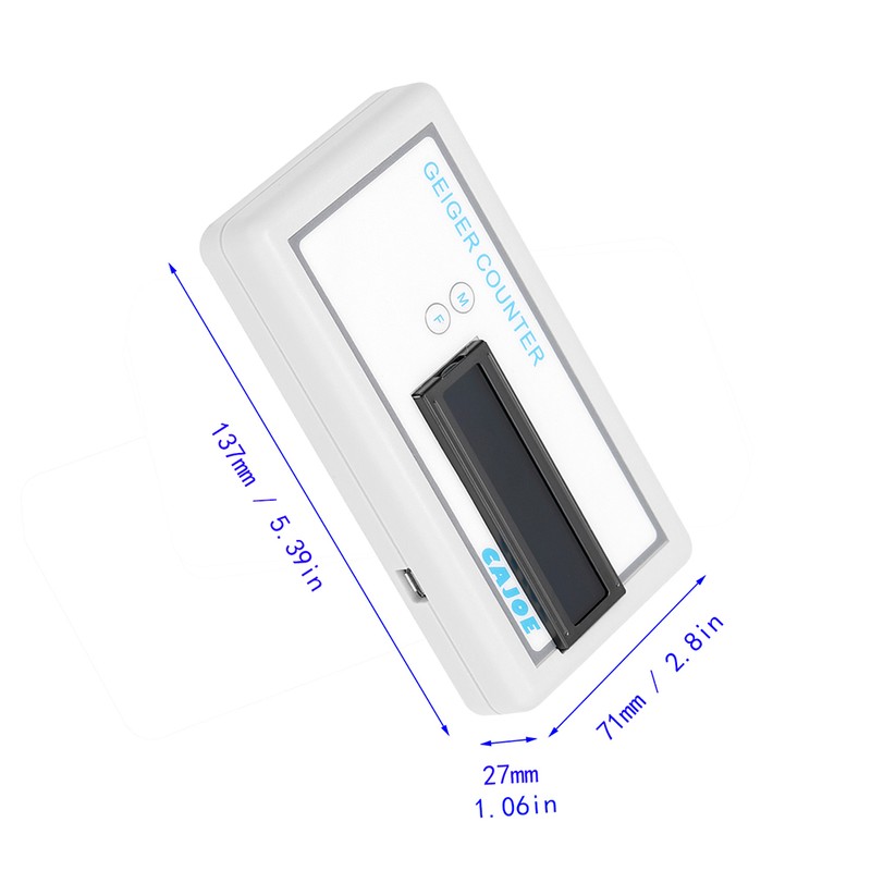 Portable Geiger Counter GMV2 Multifunctional Detector for Nuclear Radiation and