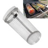 Barbecue Grilling Basket Stainless Steel Heat Resistant Rust Prevention BBQ