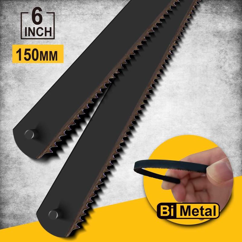 Hanpex 6 in. Mini Hacksaw Set - 150mm Extra Fine