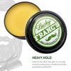 Lucky Franc's Unscented Mustache Wax: Classic Strong Hold Moustache and