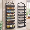 8-Tier Over The Door Pantry Organizer, Large 2 IN 1