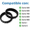 MIRTUX Tyre | Replacement Rubber Compatible with Roomba 500, 600,