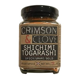 Shichimi Togarashi Japanese Seven Spice by Crimson and Clove (3 oz. glass spice jar)
