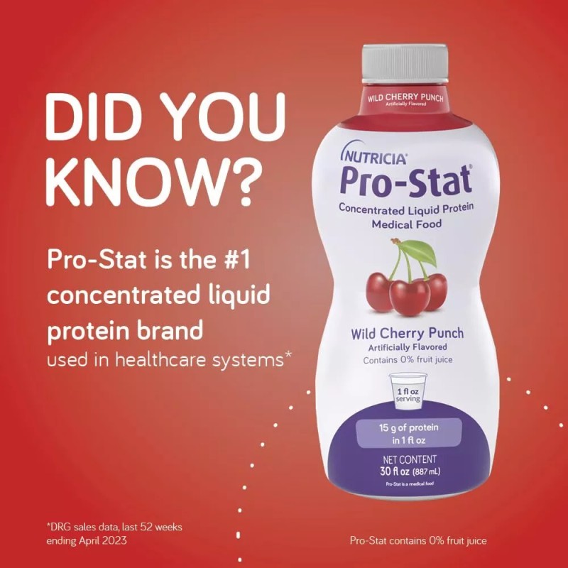 Pro-Stat 30 Fl Oz Liquid Protein Drink Medical Food Hydrolyzed