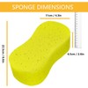 Jumbo Sponges,2 Pack Car Sponges,Washing Windows and Anti Scratch Technology,Perfect