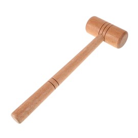 SEWACC Multi-use Wooden Handle Jewelry Hammer for Shaping Polishing and Repairing Jewelry Precision Tool for Detailed Crafting and Wood Reshaping