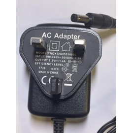 5.5V 500mA Replacement AC-DC Switching Adapter PQLV226 for Panasonic Phones