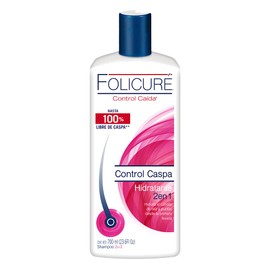 Folicuré Shampoo Hidratante 2en1 Control Caspa 700 ml