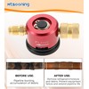 Mtsooning Nitrogen Purge Tool, HVAC Purge Nitrogen Flow Regulator, Red