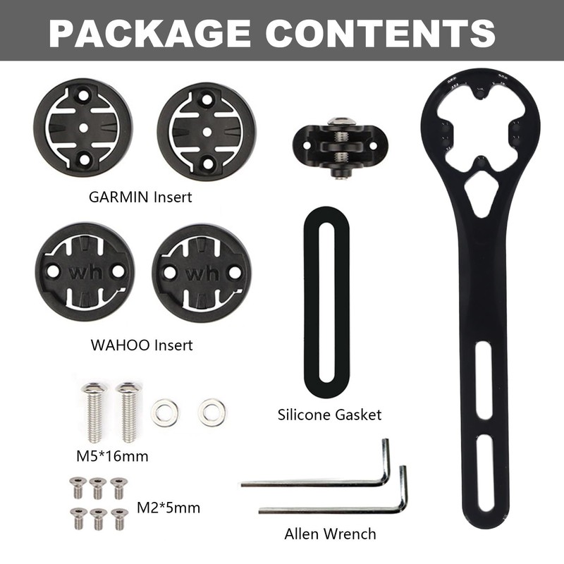 BSSOK Bicycle Mount for Aero Handlebars, Aero Integrated Handlebar Out