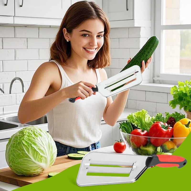 Cabbage Shredder Lettuce Chopper Lettuce Shredder Stainless Steel Cabbage Slicer