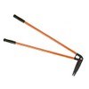 Bahco P75 Lawn Shears with Vertical Blades and Steel Handles,