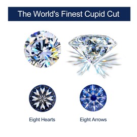 leejory Imitation Diamond Earrings 18K White Gold Vermeil 925 Sterling Silver Moissanite Earring 2ct D Color VVS1 Clarity Moissanite Stud Earrings Imitation Diamond Earrings for Women Jewelry Gift