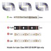 SHAOYAYAZHANG 5PCS 6PIN12MM 5050 RGBW CCT 12V 24V LED Light