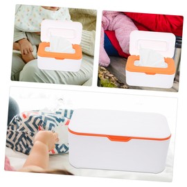 LABRIMP Rectangular Napkin Holder Tissue Box Cover 2pcs Luxury Wipes Dispenser for Office Living Room