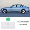 YINETTECH 20 x Car Side Skirts Trim Clips with Green