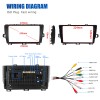 JOYINCAR 32GB For Toyota Prius 2010-2015 Car GPS Radio Stereo