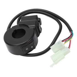 3in1 Universal Motorcycle Handlebar Turn Signal Switch Dirt Bike Handlebar Control Switch Head Light On Off Button Horn Switch 22mm/0.87" ATV Sport Dirt Street Bike Motorcycle Handlebar