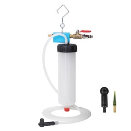 Wenzhon Brake Bleeder Brake Bleeder kit Brake Bleeder Pump Brake Bleeding ki with 20PCS Adapter and 1 Liter Refill Bottle, Suitable for All Models (300CC Pneumatic)