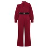 City Chic Women's CITYCHIC Plus Size Jumpsuit Charlie, Ruby, 18