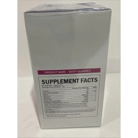 D F P Booty Gummies Enhanced Supplement with Multivitamins - 60 Gummies- Exp 4/26
